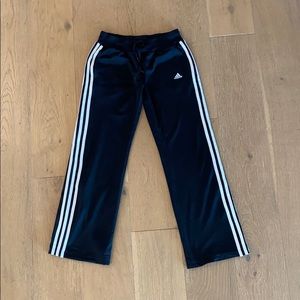 Adidas - women’s sweatpants - striped - s